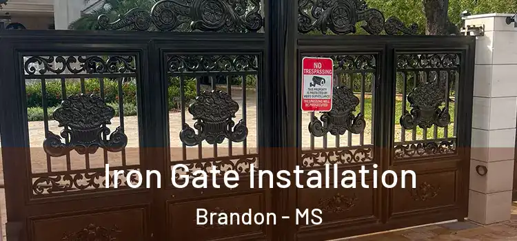 Iron Gate Installation Brandon - MS