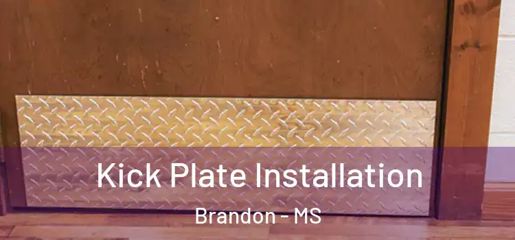 Kick Plate Installation Brandon - MS